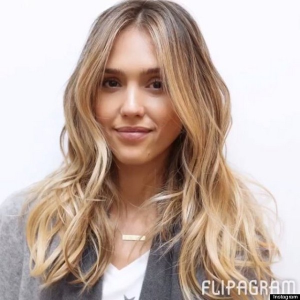 Jessica Alba Shares Her Blond Transformation